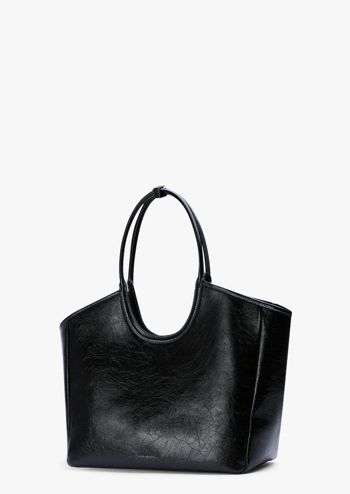 Katie Black Crinkle - Image 3