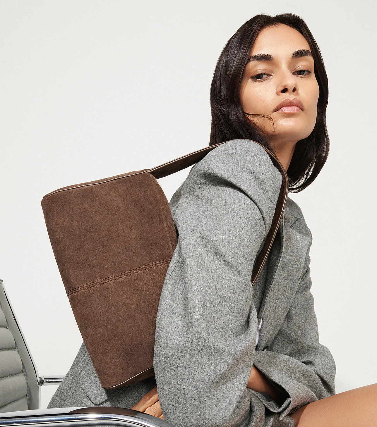 Zoey Espresso Suede - Image 6